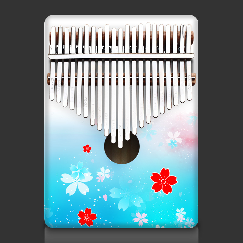 Colorful 21 Key Kalimba Kids C - Musical Instruments Cartoon ulasan dan harga