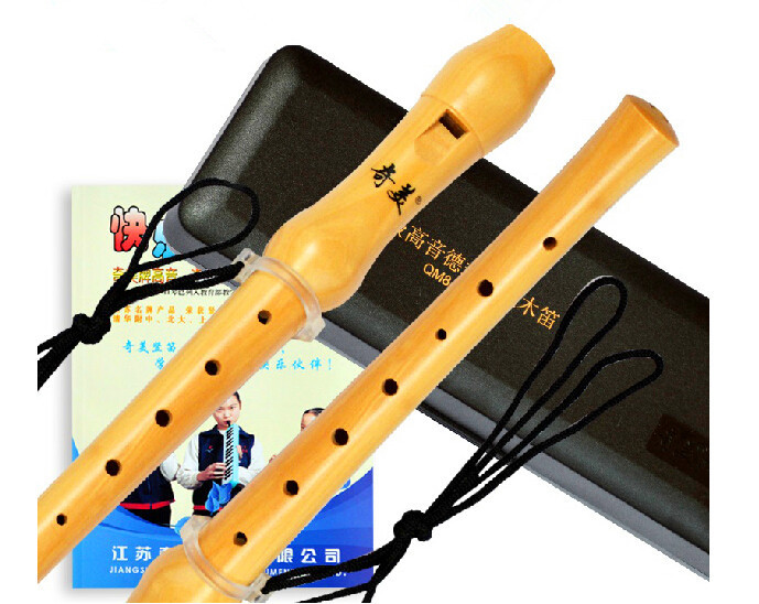 German-style Wooden Recorder 8 - Musical Instrument German ulasan dan harga