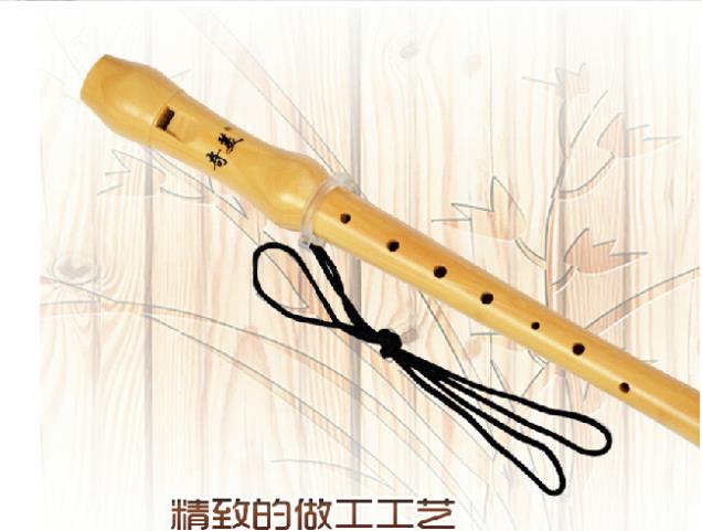 German-style Wooden Recorder 8 - Musical Instrument German ulasan dan harga