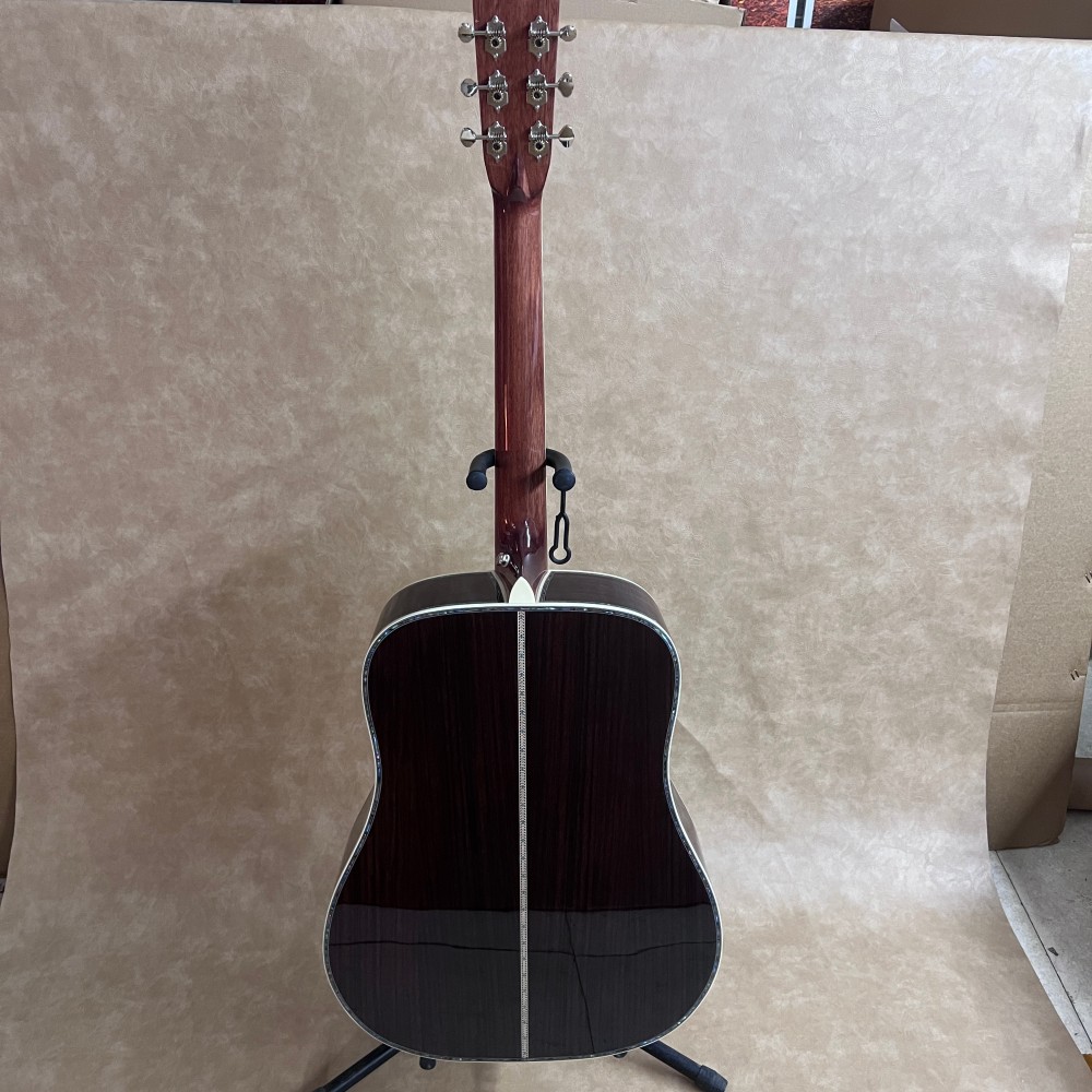 US Warehouse D‑45 Acoustic Gui - Acoustic Guitar Dreadnought ulasan dan harga