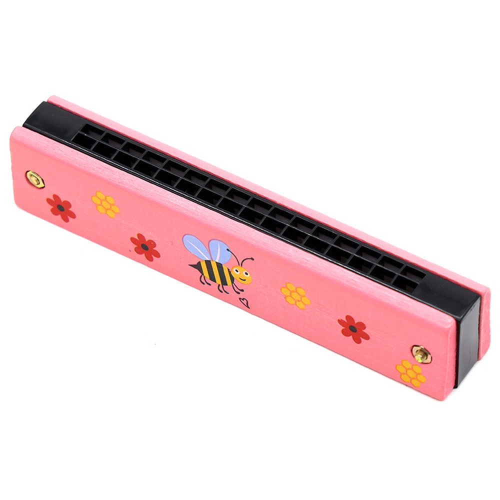 New 16 Holes Wooden Harmonica  - Musical Instruments Cartoon ulasan dan harga