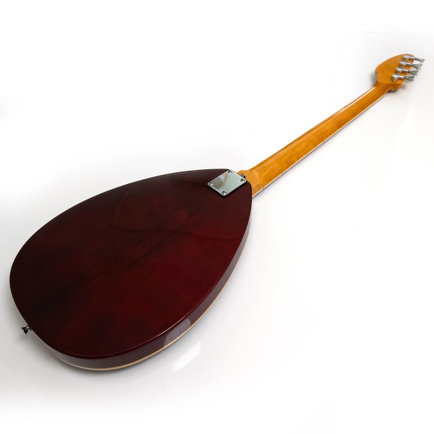 4 Strings Semi Hollow Body Ele - Dobro Resonator Guitar ulasan dan harga