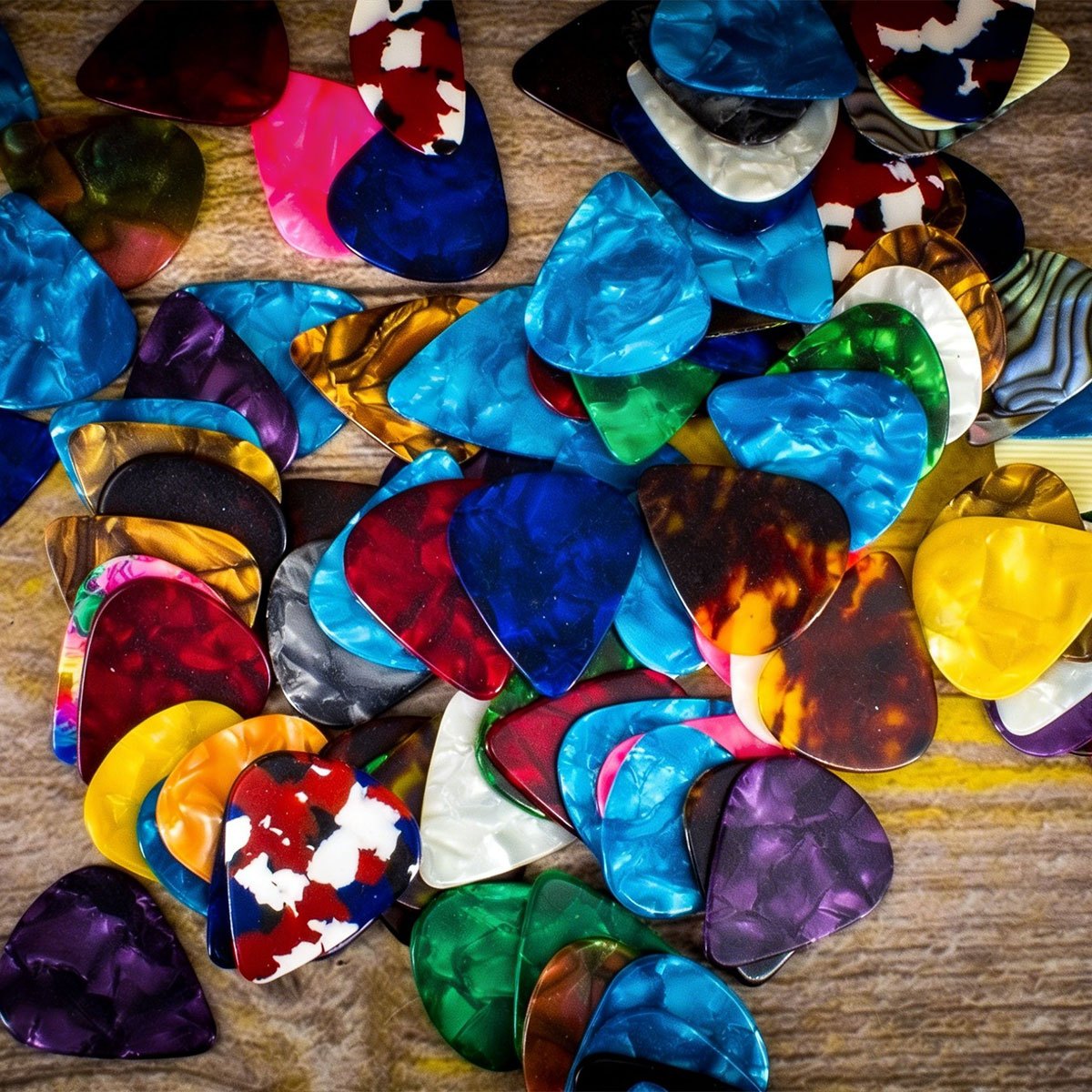 81Pcs 0.46mm Celluloid Guitar  - Acoustic Guitar Dreadnought ulasan dan harga
