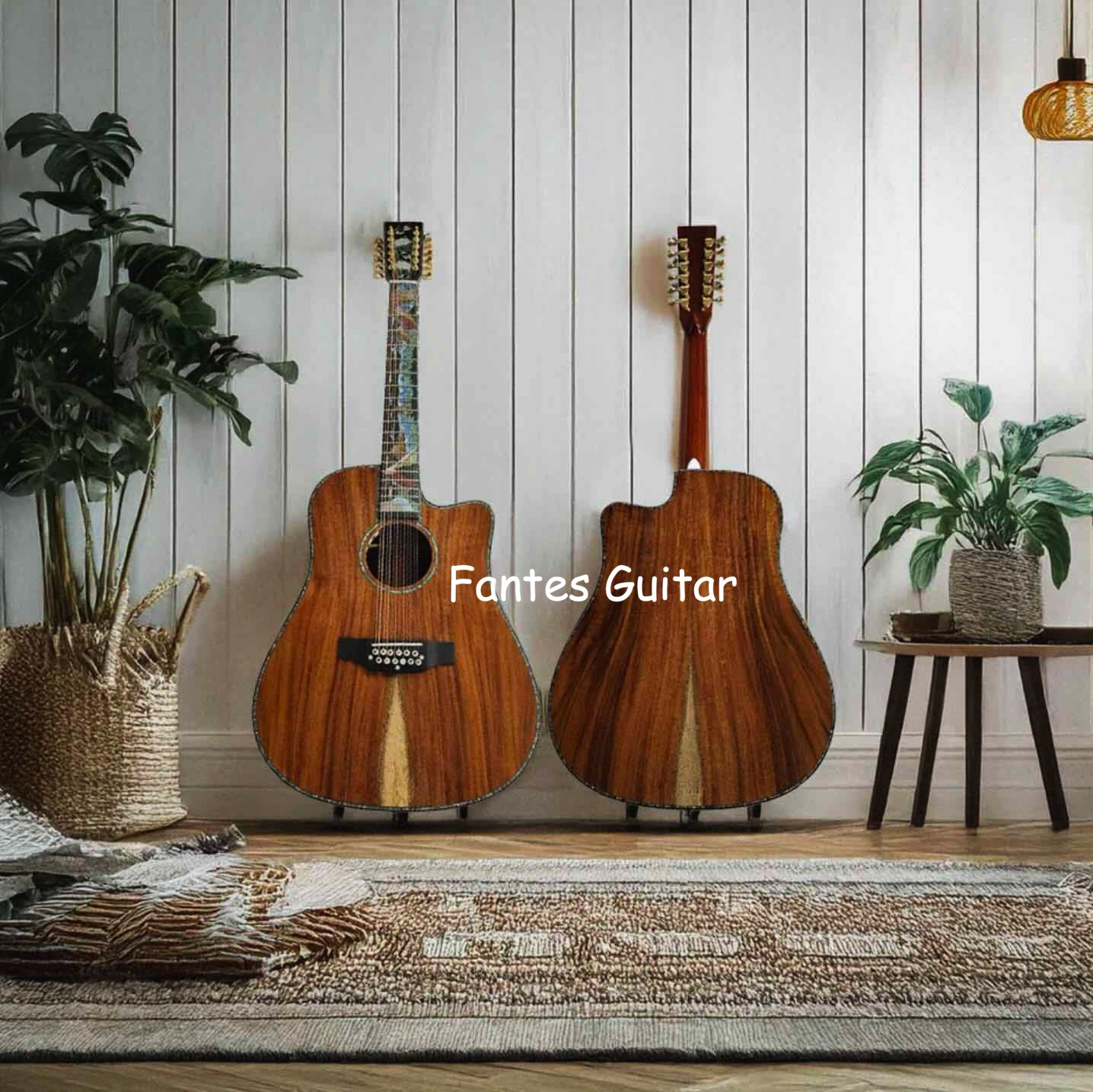Custom 12 Strings Dreadnought  - Acoustic Guitar Dreadnought ulasan dan harga