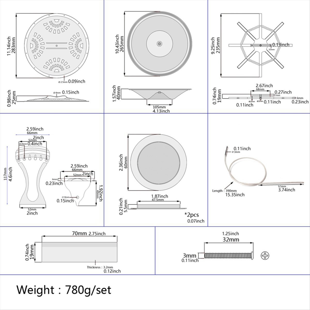 Y504A HOT  Resonator Cones Sou - Dobro Resonator Guitar ulasan dan harga