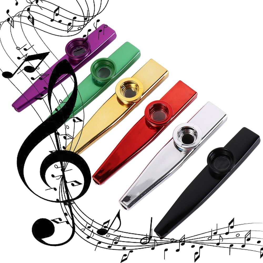 Aluminium Alloy Metal Kazoo In - Musical Instrument Flute ulasan dan harga