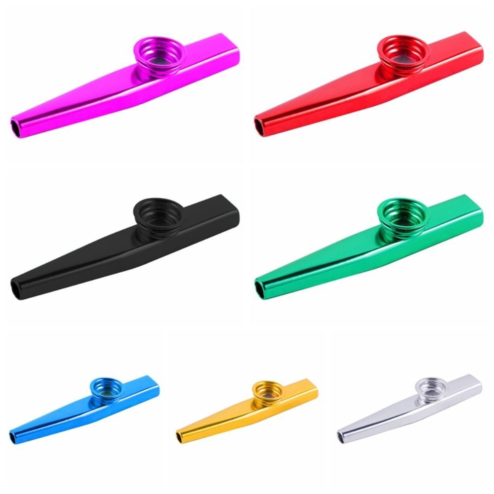 Aluminium Alloy Metal Kazoo In - Musical Instrument Flute ulasan dan harga