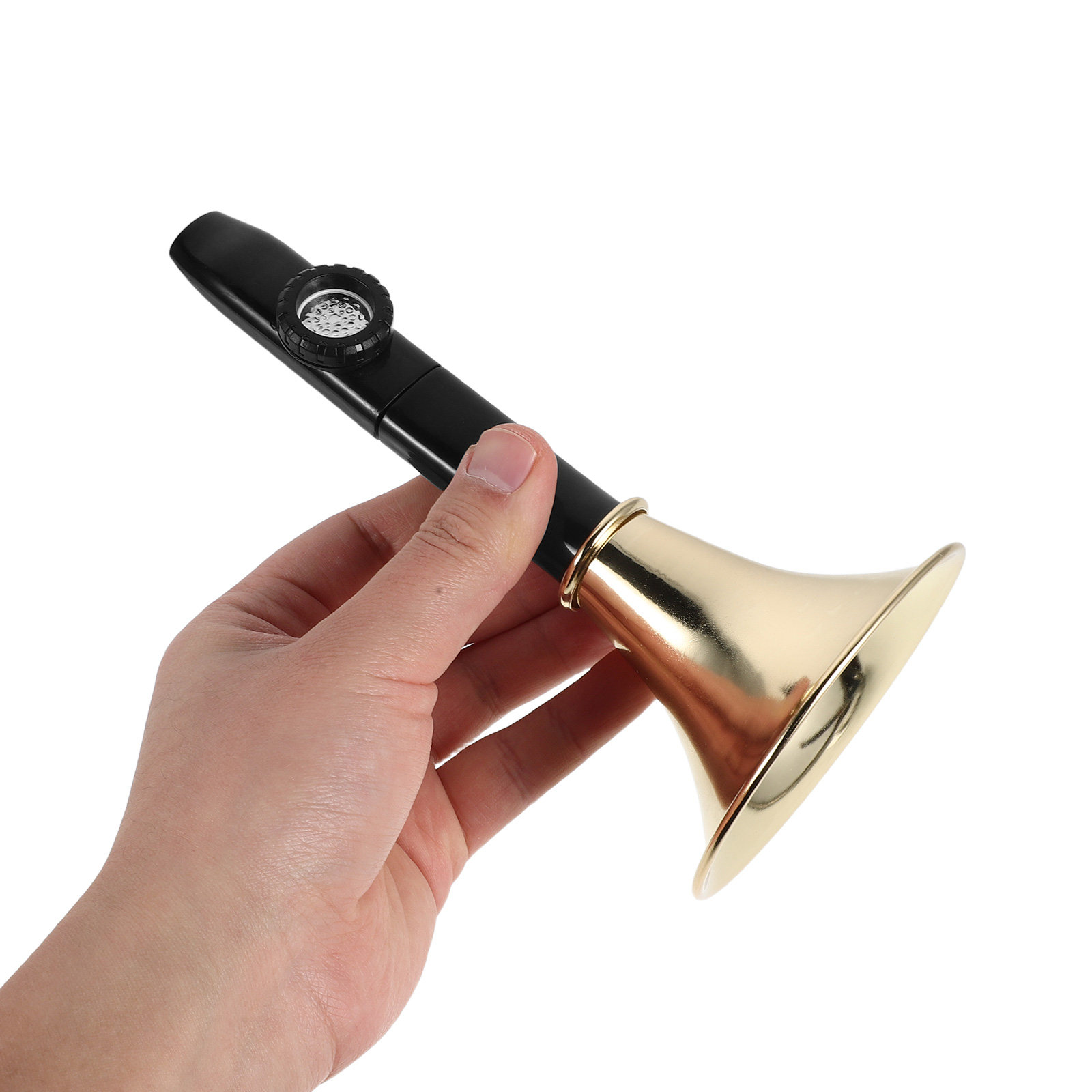 Metal Kazoo Flute Trumpet Diap - Musical Instrument Flute ulasan dan harga