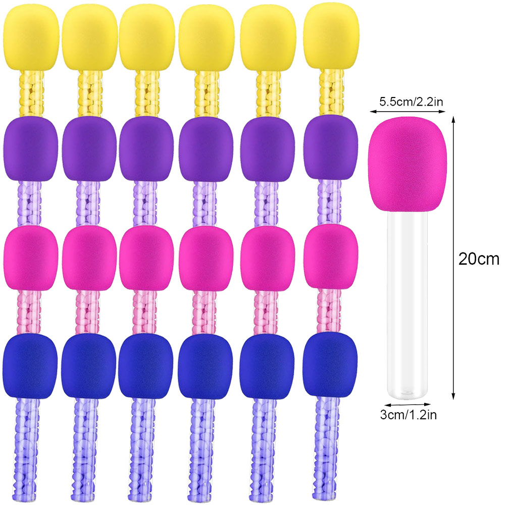 4/24pcsMicrophone Candy Tube P - Musical Instrument Tuba ulasan dan harga
