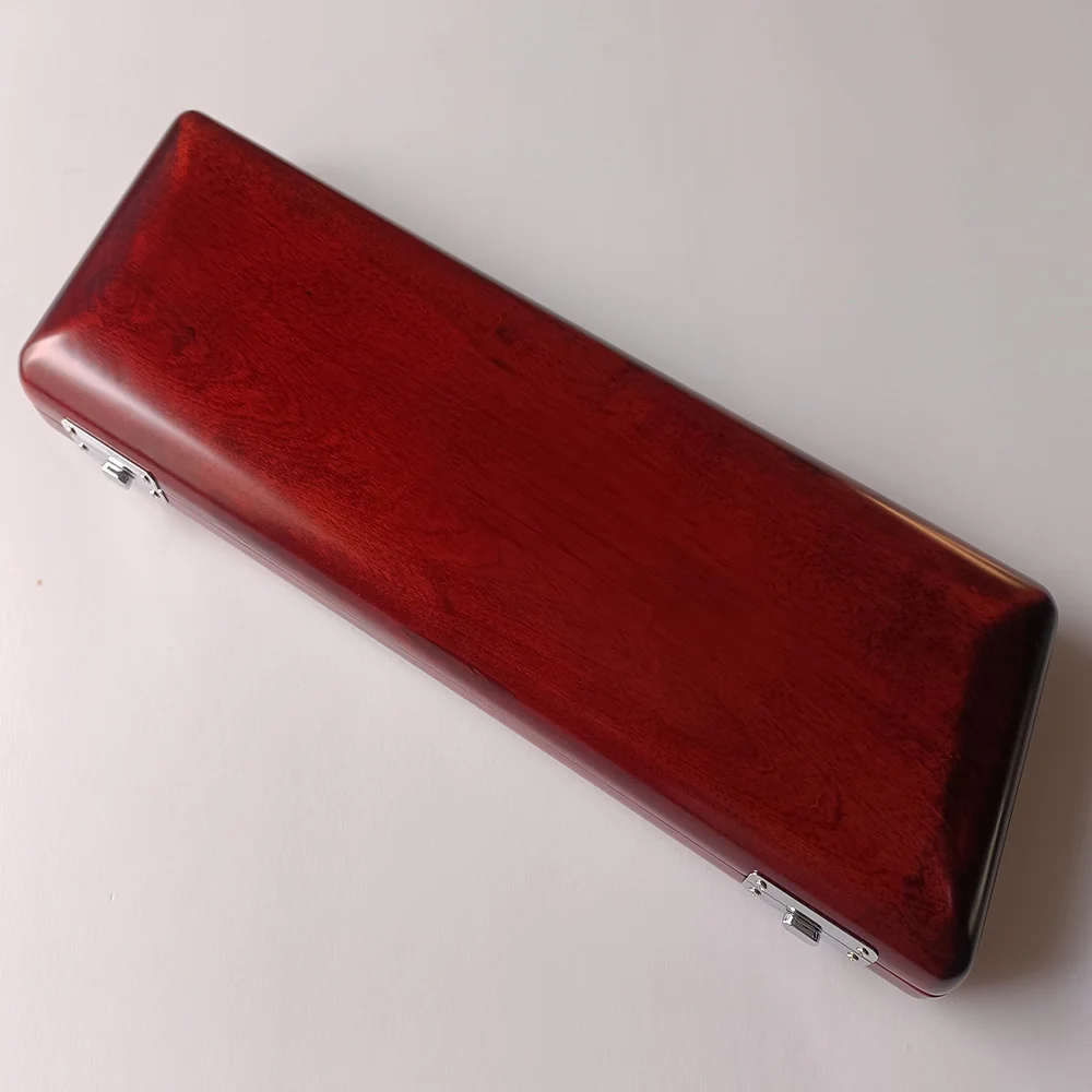 Maple Wood Flute Case for Flut - Musical Instrument Flute ulasan dan harga