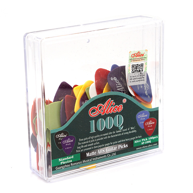 Alice Guitar Picks 100pcs Matt - Acoustic Guitar Dreadnought ulasan dan harga