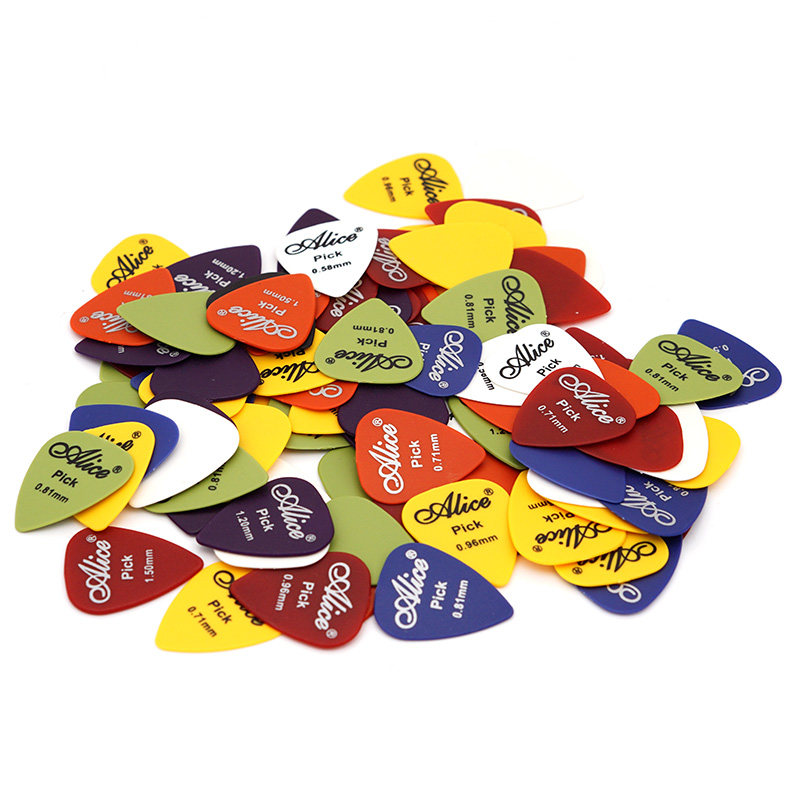 Alice Guitar Picks 100pcs Matt - Acoustic Guitar Dreadnought ulasan dan harga
