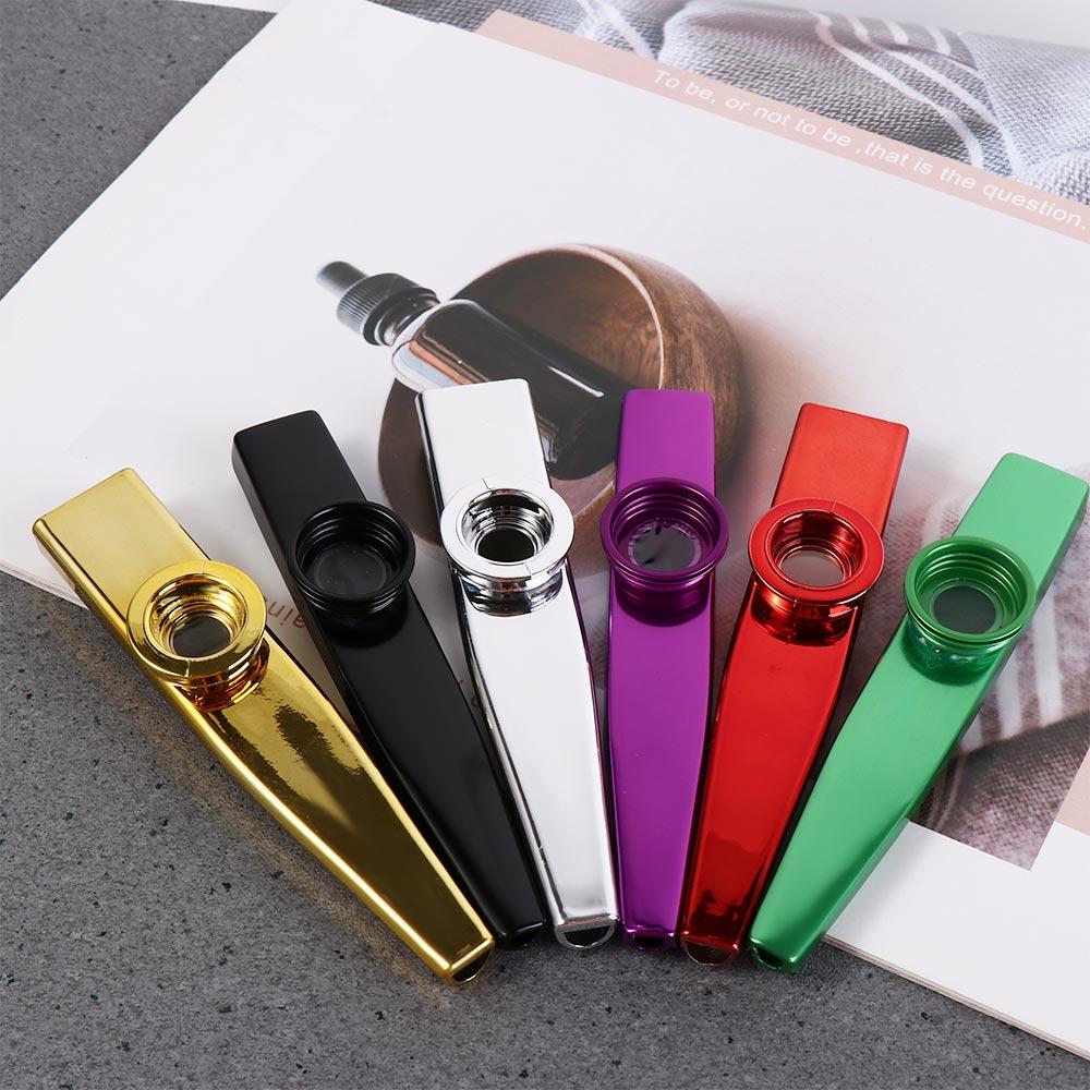 Aluminium Alloy Metal Kazoo In - Musical Instrument Flute ulasan dan harga