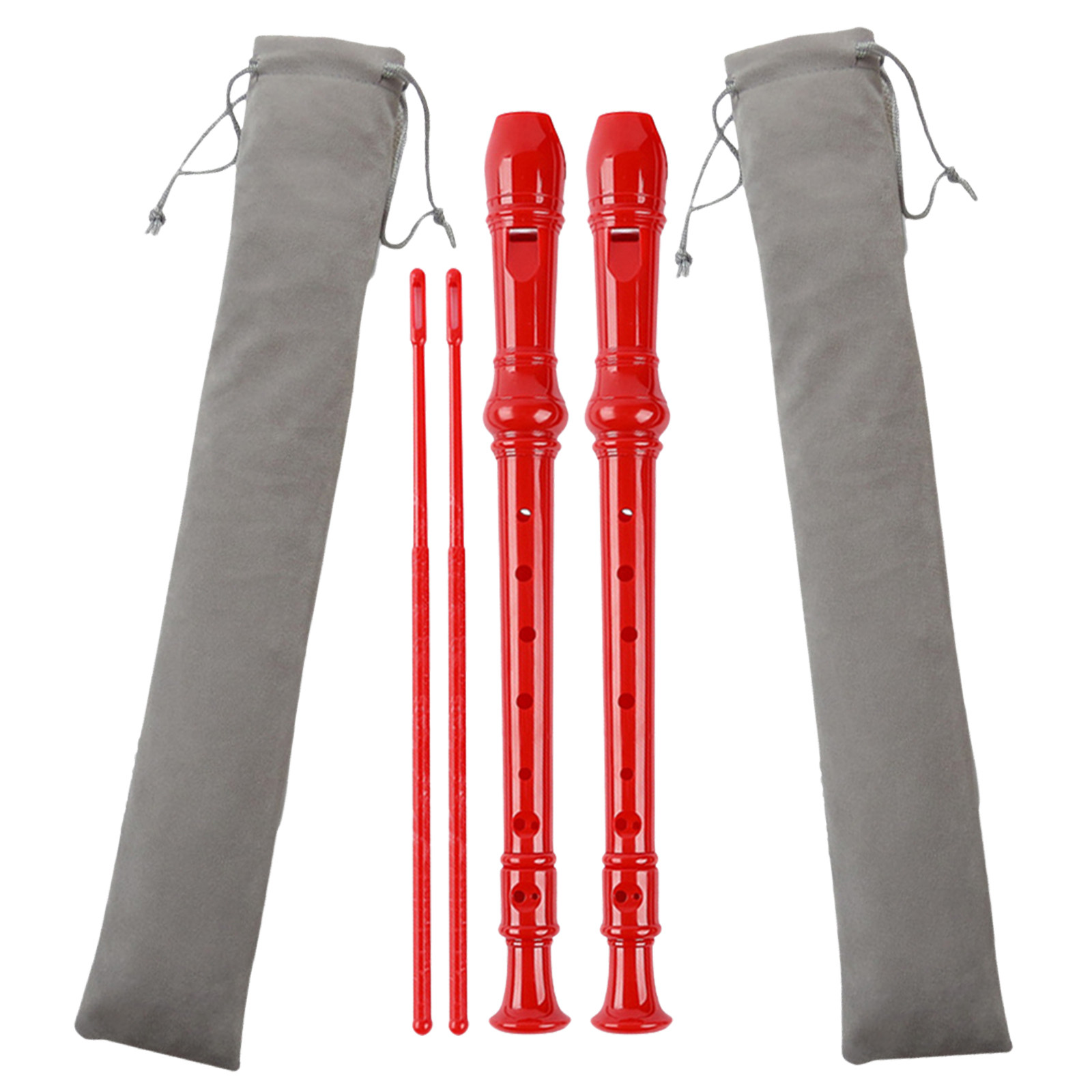 2Sets ABS Recorder German Styl - Musical Instrument German ulasan dan harga