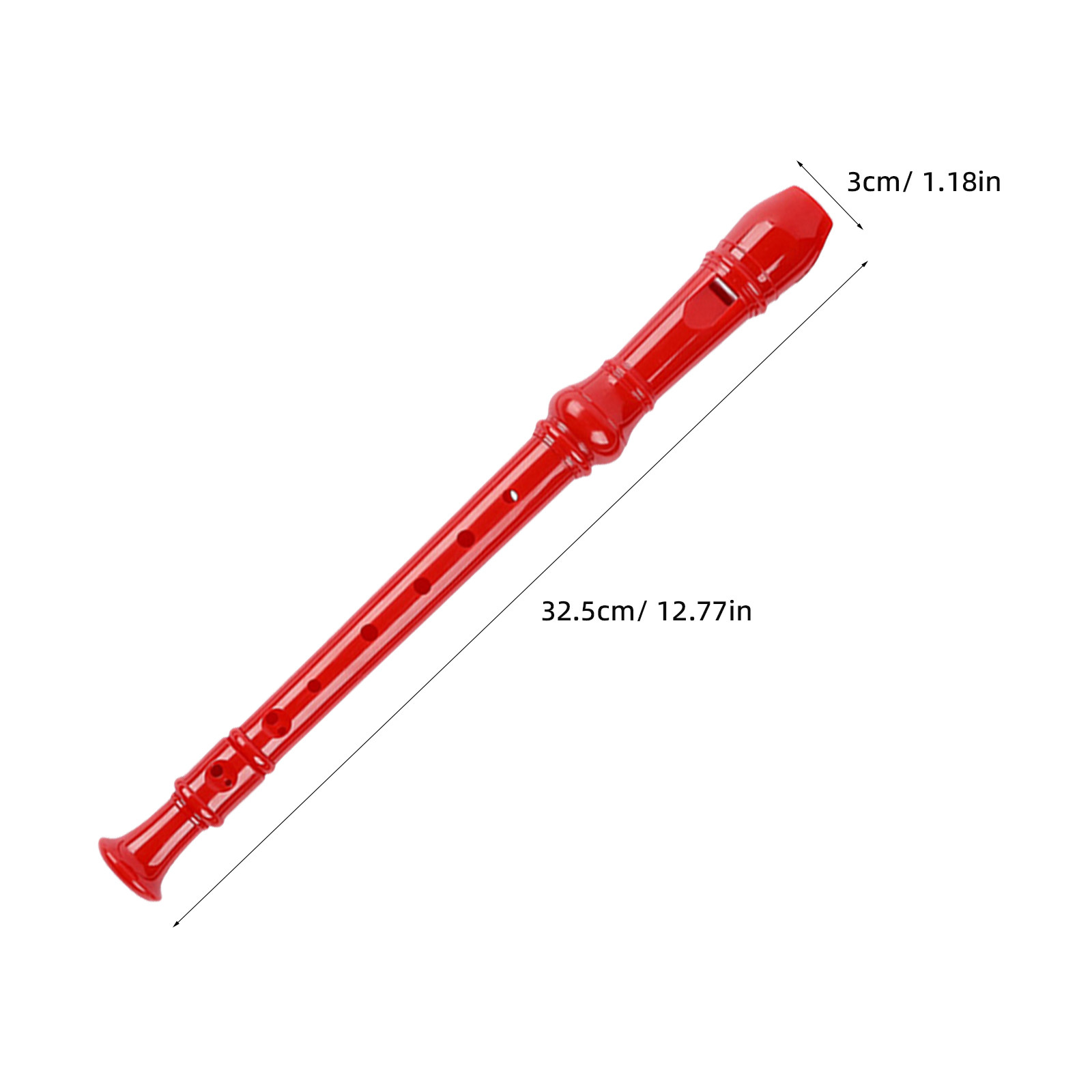 2Sets ABS Recorder German Styl - Musical Instrument German ulasan dan harga