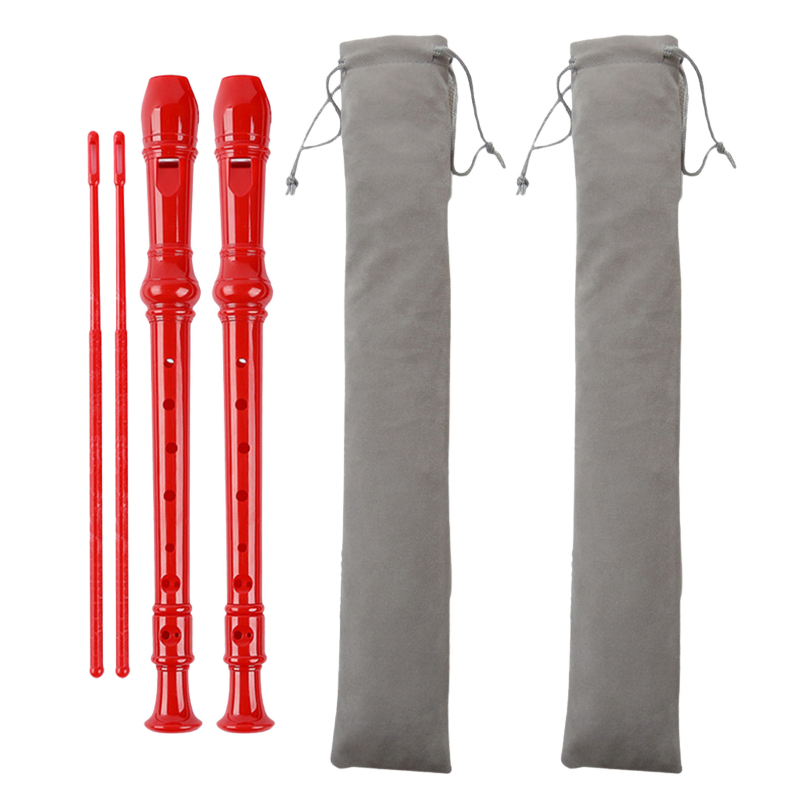 2Sets ABS Recorder German Styl - Musical Instrument German ulasan dan harga